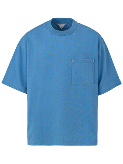 Bottega Veneta T-shirt oversize in jersey di cotone da uomo