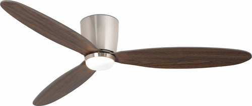 NIAS L LED Ventilatore da soffitto nichel opaco con motore DC Fai da te/Prodotti per la costruzione/Riscaldamento e raffreddamento/Sistemi mobili di climatizzazione/Ventilatori/Ventilatori da soffitto Led Mall Home - Napoli, Commerciovirtuoso.it