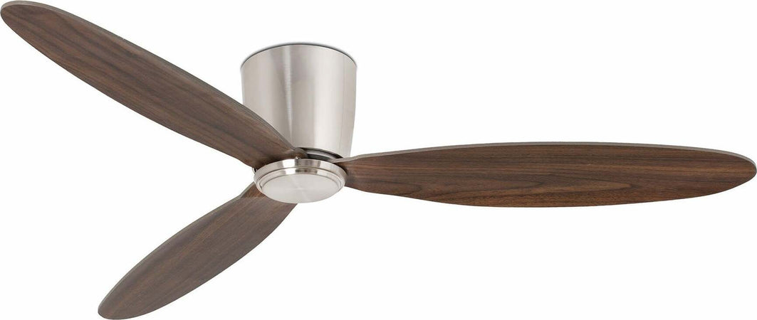 NIAS L Ventilatore da soffitto nichel opaco con motore DC Fai da te/Prodotti per la costruzione/Riscaldamento e raffreddamento/Sistemi mobili di climatizzazione/Ventilatori/Ventilatori da soffitto Led Mall Home - Napoli, Commerciovirtuoso.it