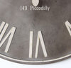 NICHOLAS - orologio da parete xl Grigio