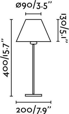 NIDIA Lampada da tavolo beige Illuminazione/Illuminazione per interni/Lampade/Lampade da tavolo e abat-jour Led Mall Home - Napoli, Commerciovirtuoso.it