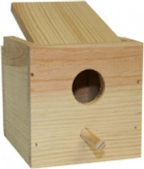 NIDO IN LEGNO 12.5x13.5x11.5CM DA APPENDERE PER UCCELLI RODITORI CRICETI ANIMALI Prodotti per animali domestici/Uccelli/Gabbie e accessori/Nidi Trade Shop italia - Napoli, Commerciovirtuoso.it