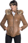 Nika---Piumino-Donna-Cuoio-in-vera-pelle