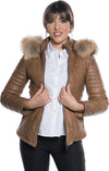 Nika---Piumino-Donna-Cuoio-in-vera-pelle