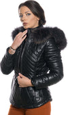 Nika---Piumino-Donna-Nero-in-vera-pelle