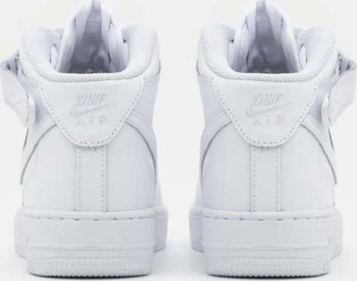 Nike Air Force Mid in Pelle Bianca Scarpe Unisex Sneaker Casual Collo Alto Con Suola in Gomma Moda/Uomo/Scarpe/Sneaker e scarpe sportive/Sneaker casual D'Avanzo Clazature - Nola, Commerciovirtuoso.it