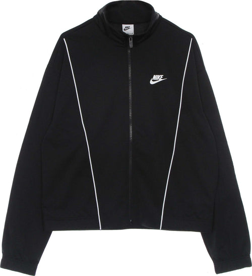 Nike-Completo-Tuta-Donna-W-Essential-Tracksuit-Black/white/white-da-donna