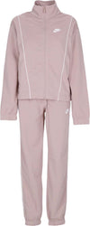 Nike-Completo-Tuta-Donna-W-Essential-Tracksuit-Diffused-Taupe/white/white-da-donna