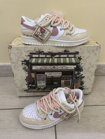 Nike-Dunk-Low-White-Metallic-Red-Bronze-Dh9765-100-Sneakers-Da-Donna