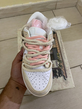 Nike-Dunk-Low-White-Metallic-Red-Bronze-Dh9765-100-Sneakers-Da-Donna