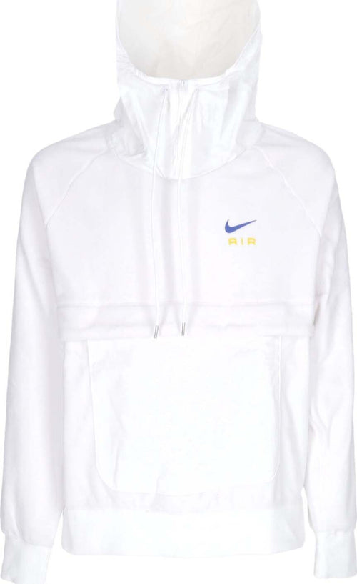 Nike-Felpa-Cappuccio-Uomo-Sportswear-Air-Tf-Winterized-Hoodie-White/speed-Yellow-da-uomo