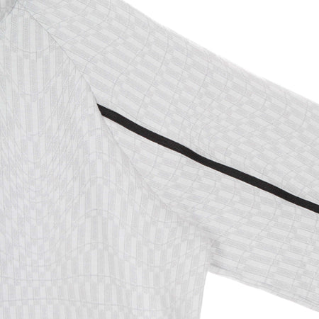 Nike-Felpa-Leggera-Cappuccio-Donna-W-Sportswear-Tech-Pack-Hoodie-All-Over-Jacquard-White/black-da-donna
