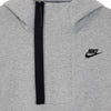 Nike-Felpa-Leggera-Cappuccio-Uomo-M-Sportswear-Tech-Fleece-Half-Zip-Hoodie-Dk-Grey-Heather/black-da-uomo