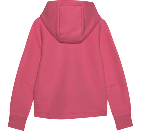 Nike-Felpa-Leggera-Cappuccio-Zip-Donna-W-Sportswear-Tech-Fleece-Windrunner-Full-zip-Aster-Pink/black-da-donna
