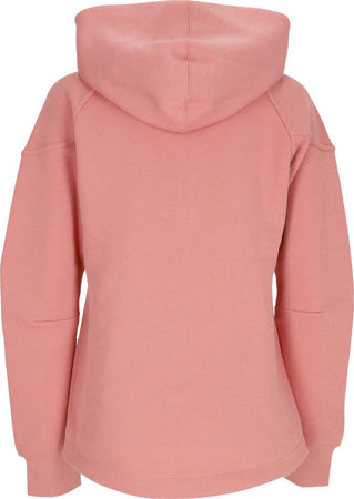 Nike-Felpa-Leggera-Cappuccio-Zip-Donna-W-Sportswear-Tech-Fleece-Windrunner-Full-zip-Hoodie-Red-Stardust/black-da-donna