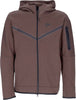 Nike-Felpa-Leggera-Cappuccio-Zip-Uomo-Sportswear-Tech-Fleece-Full-zip-Hoodie-Baroque-Brown/baroque-Brown/black-da-uomo