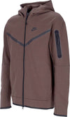 Nike-Felpa-Leggera-Cappuccio-Zip-Uomo-Sportswear-Tech-Fleece-Full-zip-Hoodie-Baroque-Brown/baroque-Brown/black-da-uomo