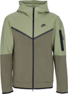 Nike-Felpa-Leggera-Cappuccio-Zip-Uomo-Sportswear-Tech-Fleece-Hoodie-Alligator/medium-Olive/black-da-uomo