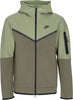 Nike-Felpa-Leggera-Cappuccio-Zip-Uomo-Sportswear-Tech-Fleece-Hoodie-Alligator/medium-Olive/black-da-uomo
