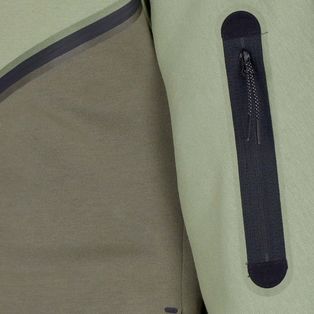 Nike-Felpa-Leggera-Cappuccio-Zip-Uomo-Sportswear-Tech-Fleece-Hoodie-Alligator/medium-Olive/black-da-uomo