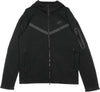 Nike-Felpa-Leggera-Cappuccio-Zip-Uomo-Sportswear-Tech-Fleece-Hoodie-Black/black-da-uomo
