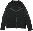 Nike-Felpa-Leggera-Cappuccio-Zip-Uomo-Sportswear-Tech-Fleece-Hoodie-Black/black-da-uomo