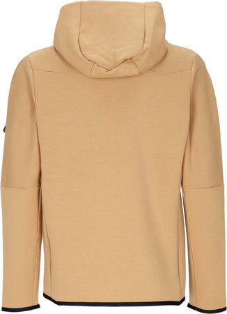 Nike-Felpa-Leggera-Cappuccio-Zip-Uomo-Sportswear-Tech-Fleece-Hoodie-Elemental-Gold/sail-da-uomo
