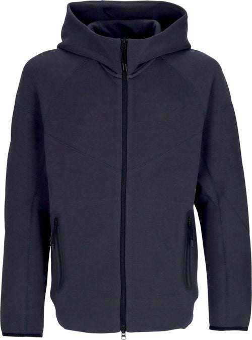 Nike-Felpa-Leggera-Cappuccio-Zip-Uomo-Tech-Fleece-Full-zip-Windrunner-Hoodie-Anthracite/black-da-uomo