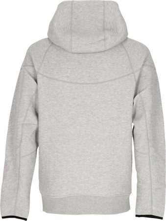 Nike-Felpa-Leggera-Cappuccio-Zip-Uomo-Tech-Fleece-Full-zip-Windrunner-Hoodie-Dk-Grey-Heather/black-da-uomo