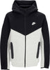Nike-Felpa-Leggera-Cappuccio-Zip-Uomo-Tech-Fleece-Full-zip-Windrunner-Hoodie-Dk-Grey-Heather/black/white-da-uomo