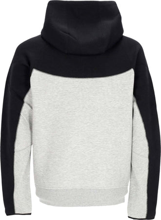 Nike-Felpa-Leggera-Cappuccio-Zip-Uomo-Tech-Fleece-Full-zip-Windrunner-Hoodie-Dk-Grey-Heather/black/white-da-uomo