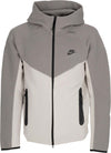 Nike-Felpa-Leggera-Cappuccio-Zip-Uomo-Tech-Fleece-Full-zip-Windrunner-Hoodie-Lt-Iron-Ore/flat-Pewter/black-da-uomo