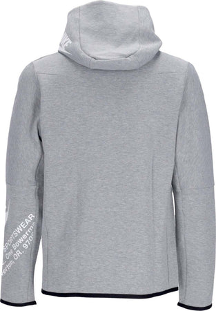Nike-Felpa-Leggera-Cappuccio-Zip-Uomo-Tech-Fleece-Full-Zip-Wr-Gx-Hoodie-Dk-Grey-Heather/white-da-uomo
