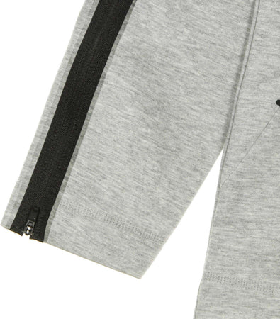 Nike-Felpa-Leggera-Collo-Alto-Donna-Sportswear-Tech-Fleece-Long-Dk-Grey-Heather/black-da-donna
