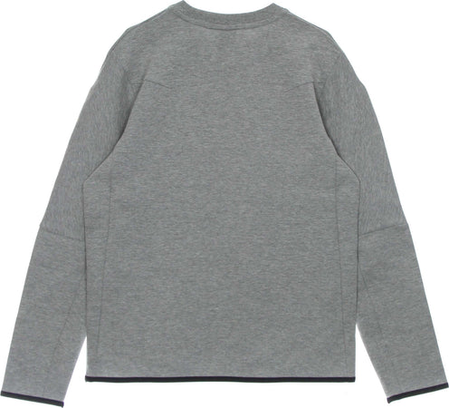 Nike-Felpa-Leggera-Girocollo-Uomo-Sportswear-Tech-Fleece-Dk-Grey-Heather/black-da-uomo