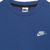 Nike-Felpa-Leggera-Girocollo-Uomo-Sportswear-Tech-Fleece-Dk-Marina-Blue/light-Bone-da-uomo