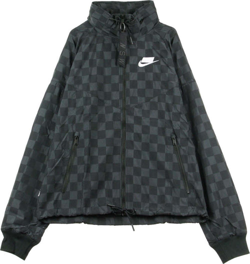 Nike-Giacca-a-Vento-Uomo-Nsp-Wr-Jkt-Check-Black/black/white-da-uomo