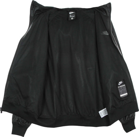 Nike-Giacca-a-Vento-Uomo-Sportswear-Woven-Lined-Windrunner-Hooded-Jacket-Black/white-da-uomo