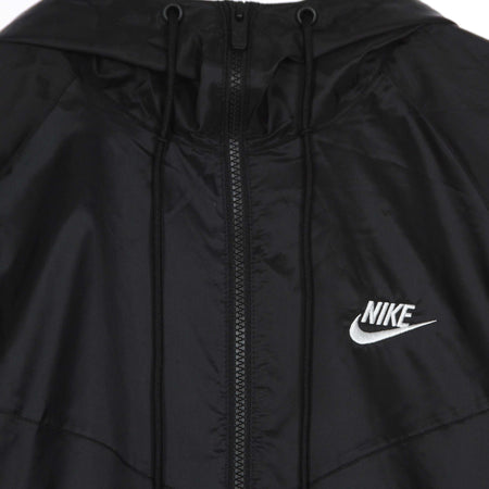 Nike-Giacca-a-Vento-Uomo-Sportswear-Woven-Lined-Windrunner-Hooded-Jacket-Black/white-da-uomo
