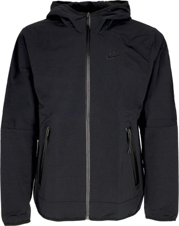Nike-Giacca-a-Vento-Uomo-Tech-Woven-Full-zip-Lined-Hooded-Jacket-Black/black-da-uomo