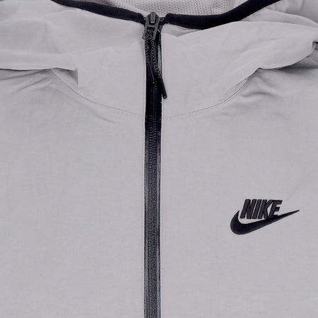 Nike-Giacca-a-Vento-Uomo-Tech-Woven-Full-zip-Lined-Hooded-Jacket-Cobblestone/black-da-uomo