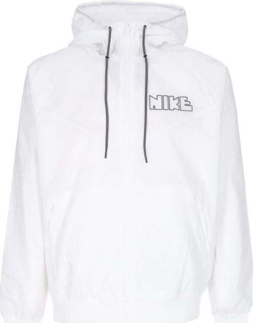 Nike-Giacca-a-Vento-Uomo-Windrunner-Woven-Lined-Jacket-White/white/white/iron-Grey-da-uomo