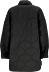 Nike-Giacca-Coach-Jacket-Donna-W-Sportswear-Essentials-Quilted-Trench-Black/white-da-donna
