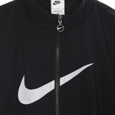 Nike-Giacca-Tuta-Donna-Essential-Woven-Jacket-Black/white-da-donna