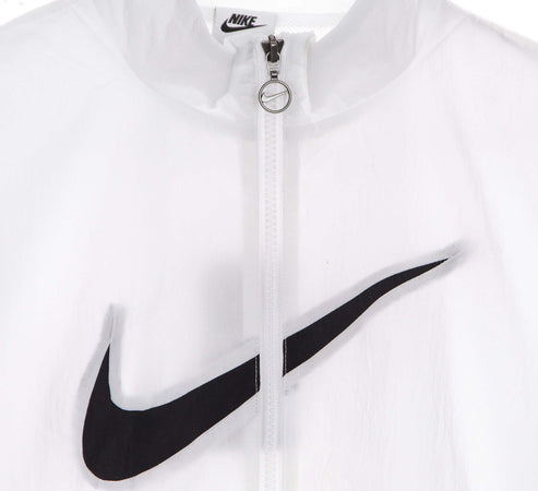 Nike-Giacca-Tuta-Donna-Essential-Woven-Jacket-White/black-da-donna
