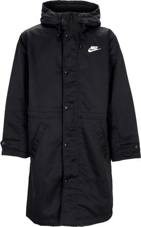 Nike-Giaccone-Lungo-Uomo-Club-Stadium-Parka-Black/white-da-uomo