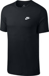 Nike-M-NSW-Club-Tee,-T-Shirt-Uomo,-Black-White