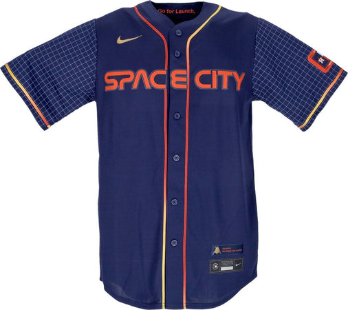 NIKE-MLB-Casacca-Baseball-Uomo-Mlb-Official-Replica-Jersey-City-Connect-Houast-Original-Team-Colors-da-uomo