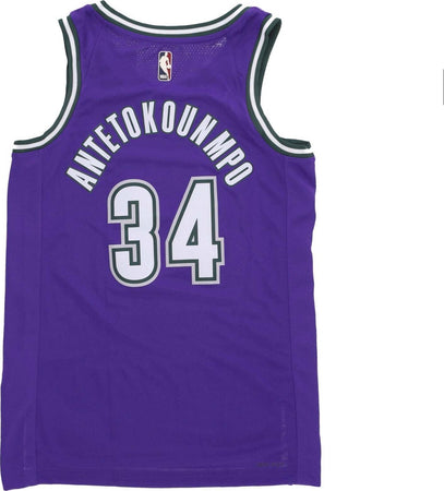 NIKE-NBA-Canotta-Basket-Uomo-Nba-22-Dri-fit-Swingman-Jersey-Hardwood-Classics-No-34-Giannis-Antetoukounmpo-Milbuc-Field-Purple-da-uomo