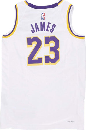 NIKE-NBA-Canotta-Basket-Uomo-Nba-Association-22-Dri-fit-Swingman-Jersey-No-23-Lebron-James-Loslak-White-da-uomo